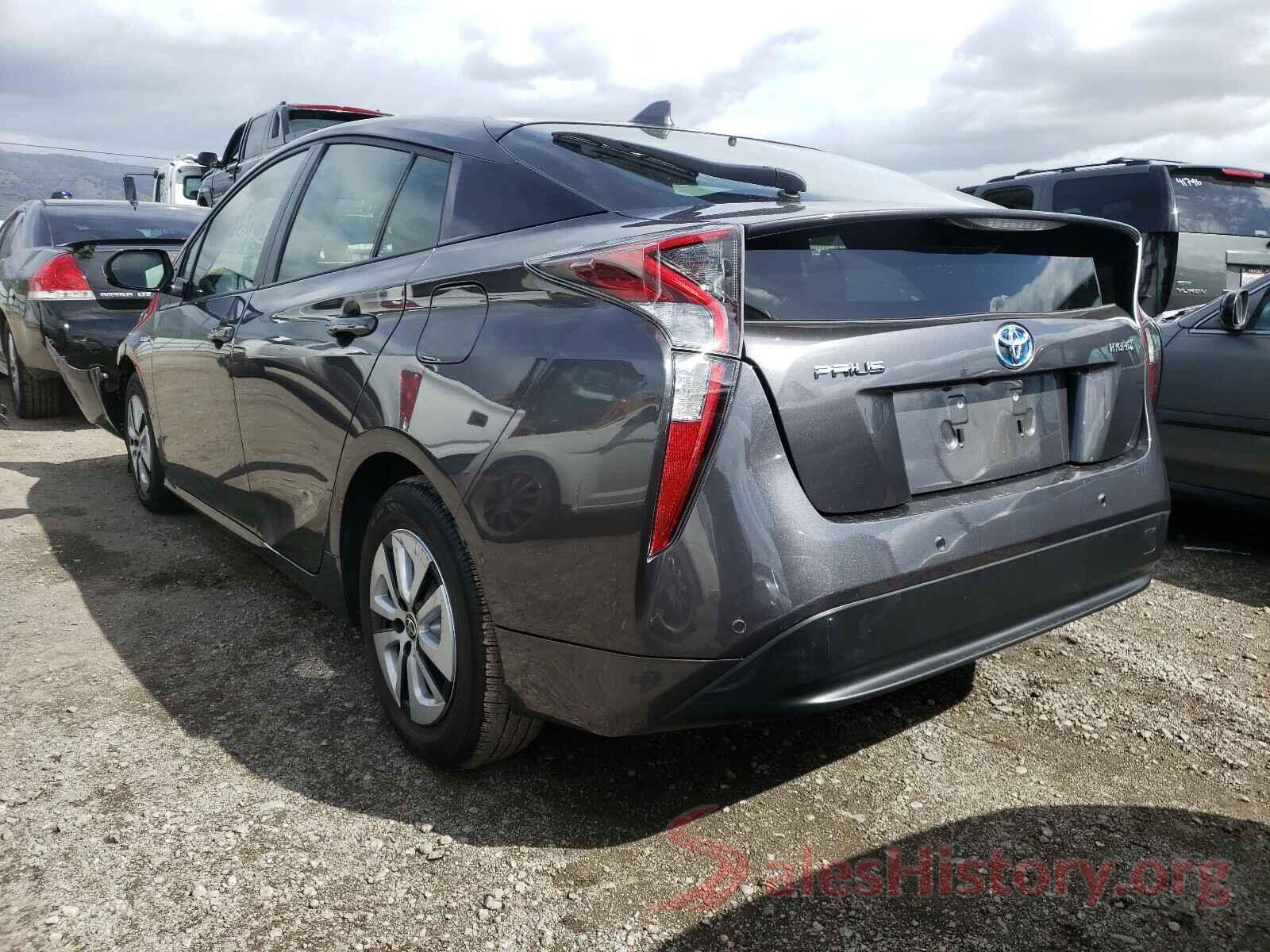 JTDKBRFU7J3598007 2018 TOYOTA PRIUS