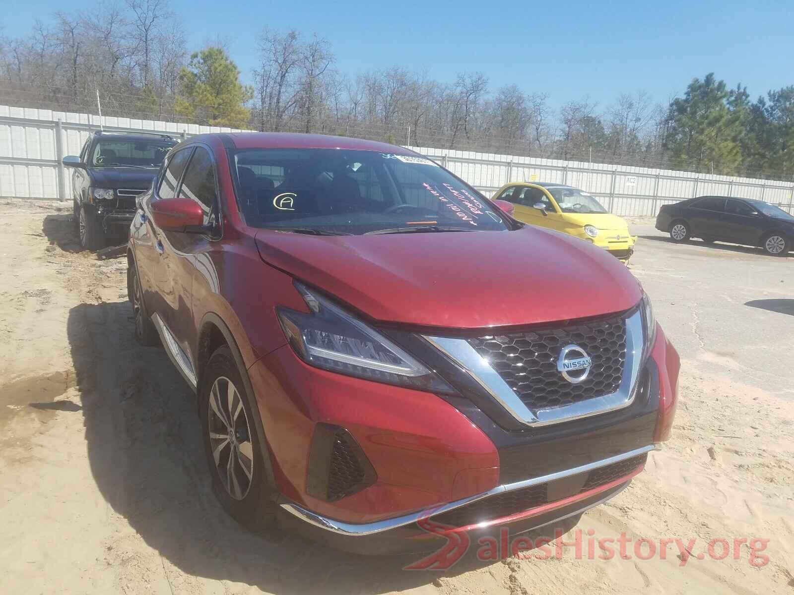 5N1AZ2MJ8KN110546 2019 NISSAN MURANO