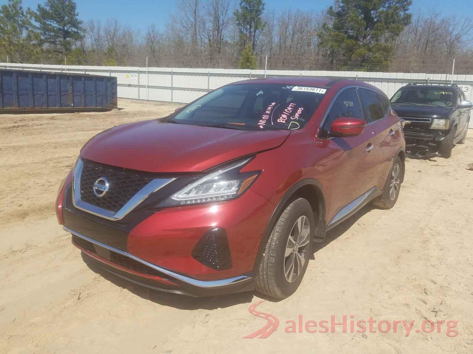 5N1AZ2MJ8KN110546 2019 NISSAN MURANO