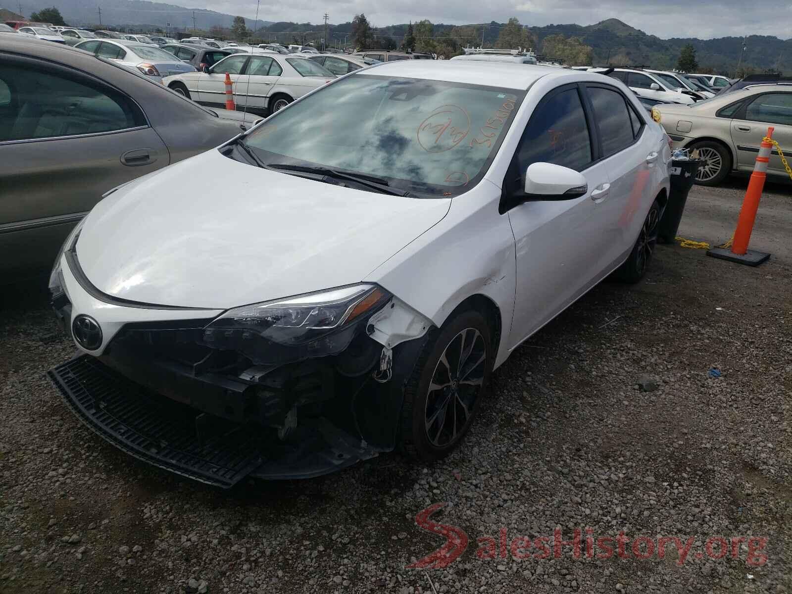 5YFBURHE4HP610910 2017 TOYOTA COROLLA