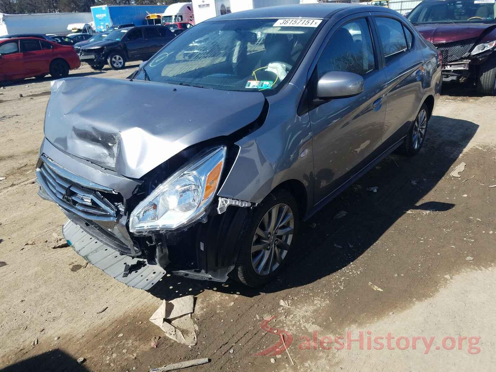 ML32F3FJ8KHF04024 2019 MITSUBISHI MIRAGE