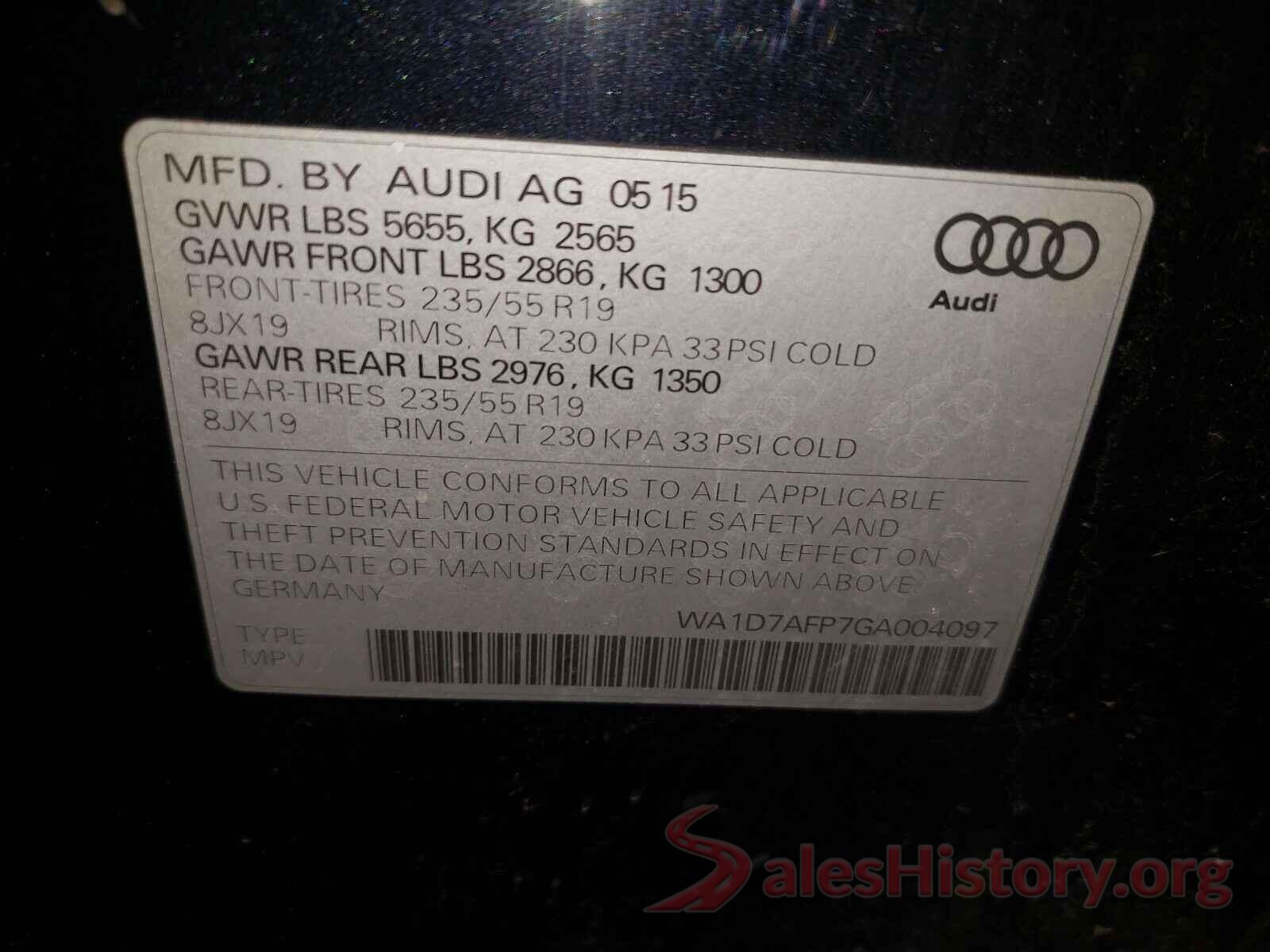 WA1D7AFP7GA004097 2016 AUDI Q5