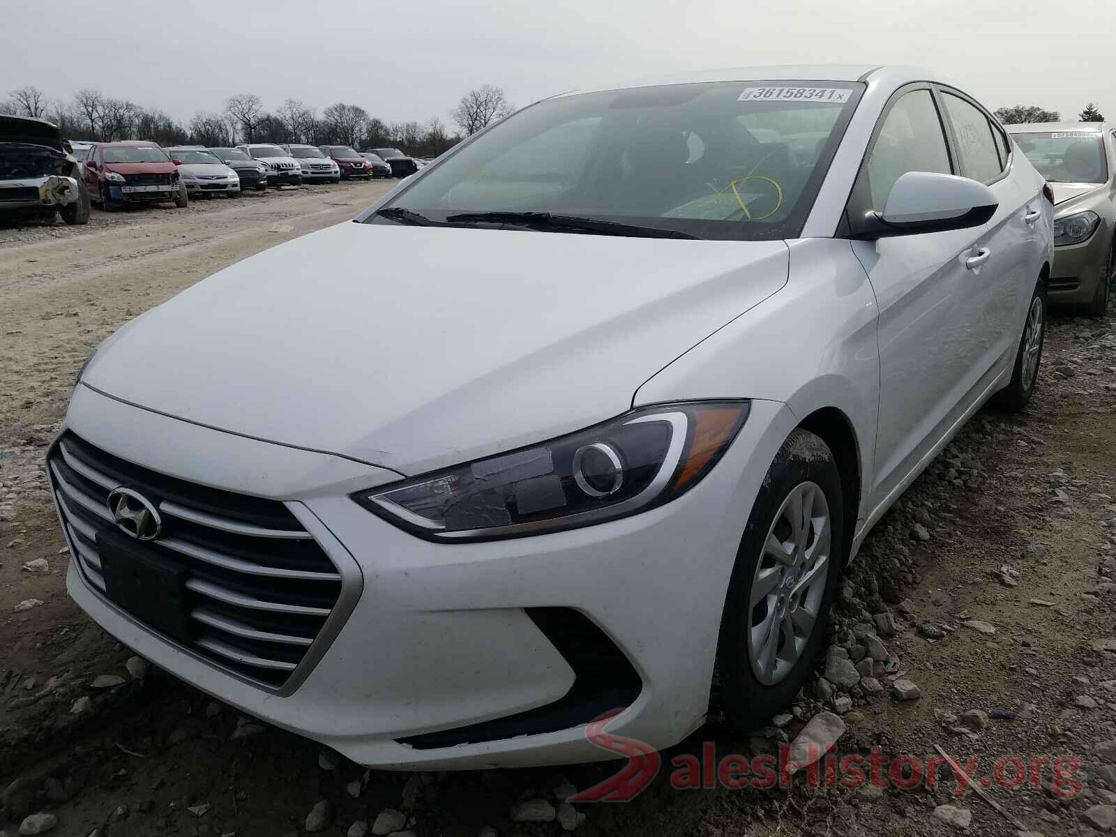 5NPD74LF8HH083258 2017 HYUNDAI ELANTRA