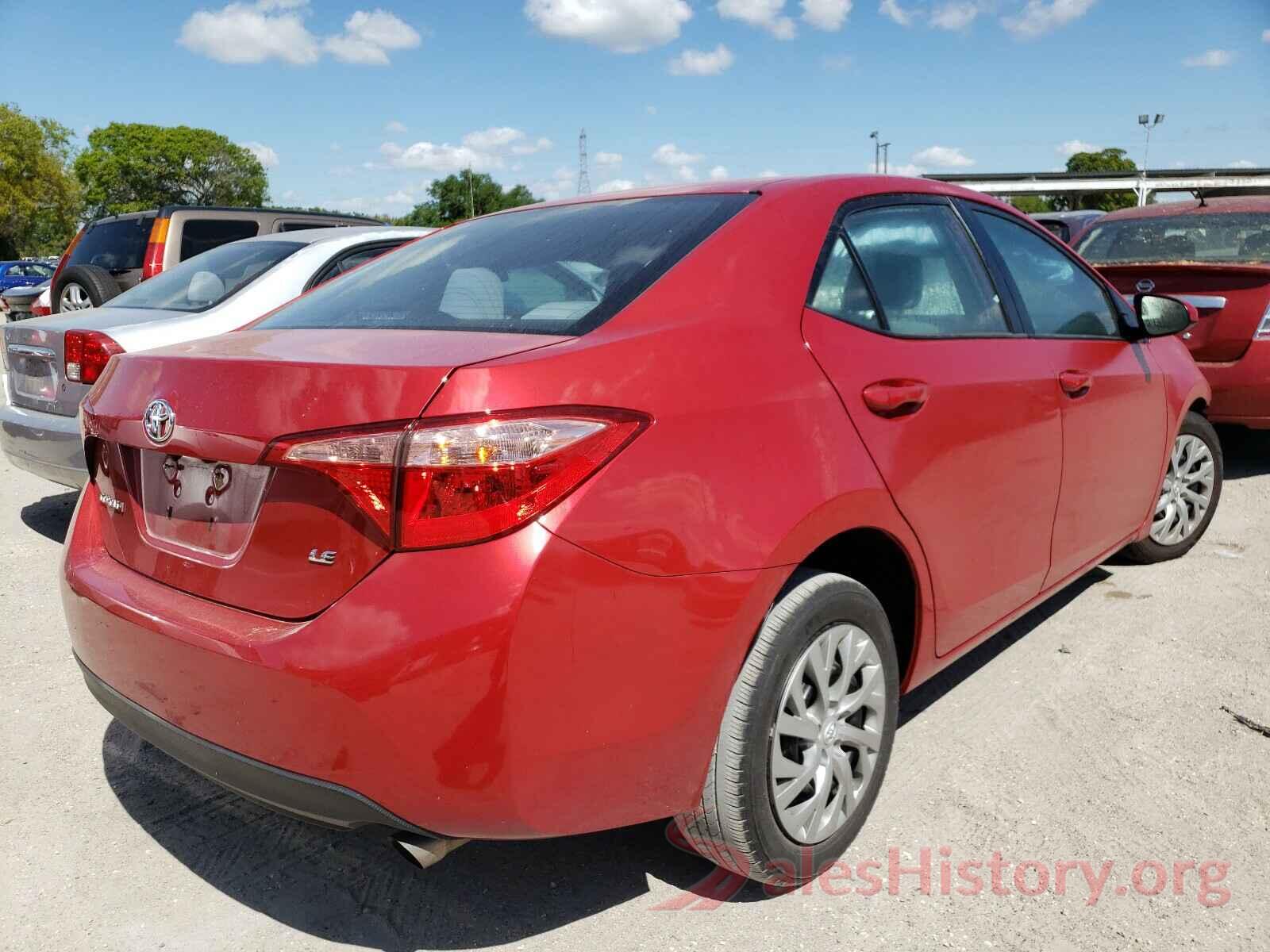 2T1BURHE2JC019819 2018 TOYOTA COROLLA