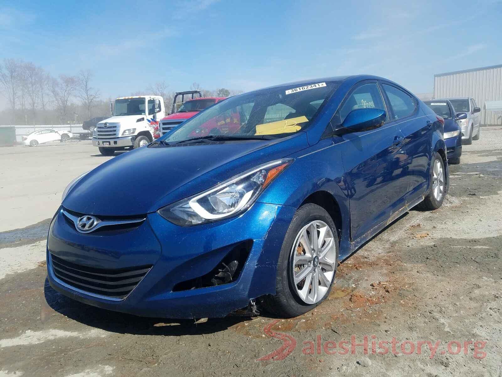 KMHDH4AEXGU598950 2016 HYUNDAI ELANTRA