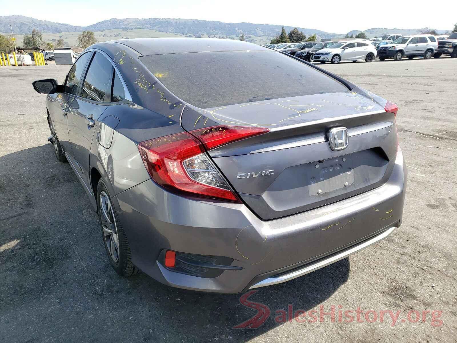 2HGFC2F65KH529694 2019 HONDA CIVIC