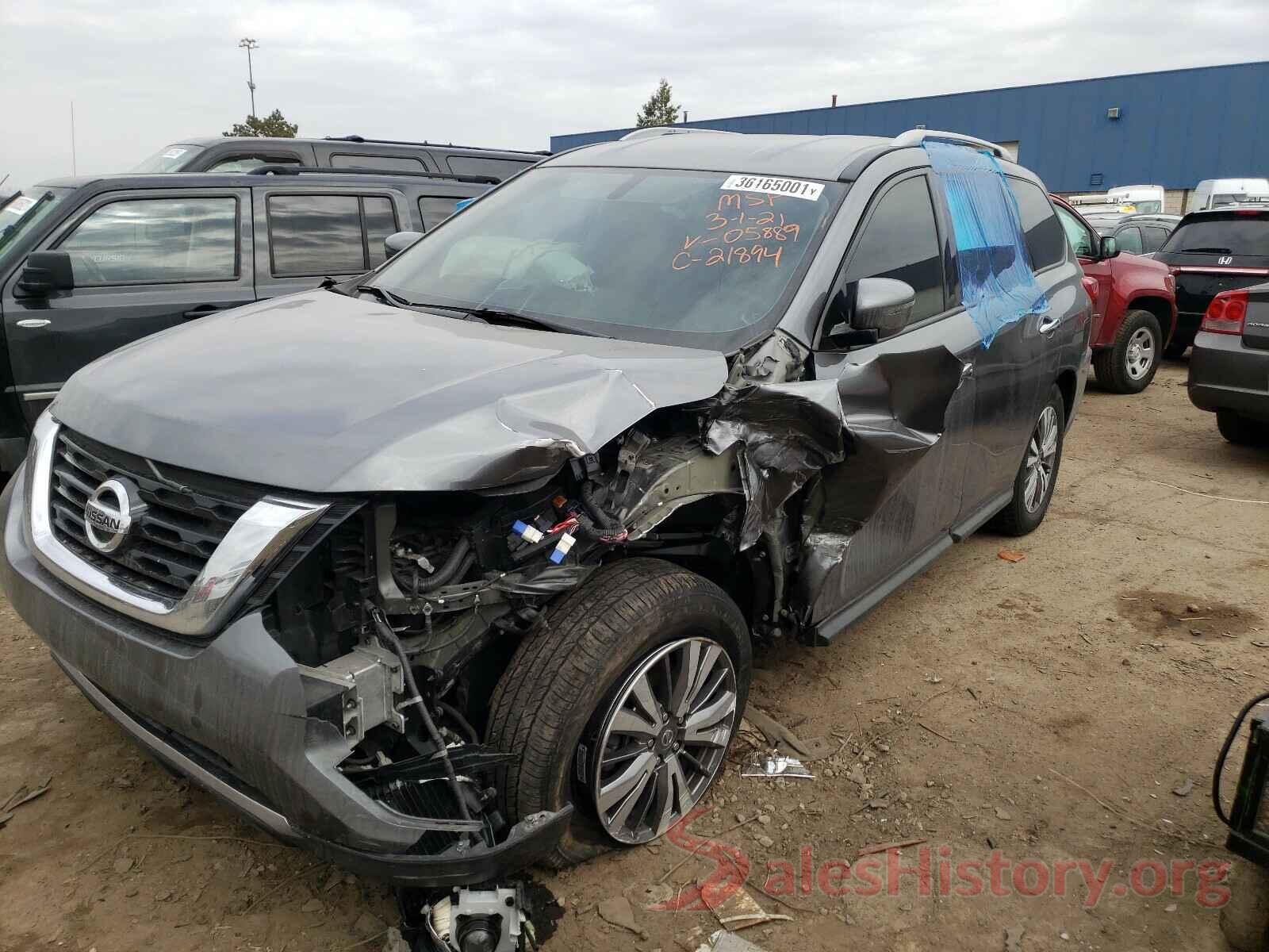 5N1DR2MM0KC605889 2019 NISSAN PATHFINDER