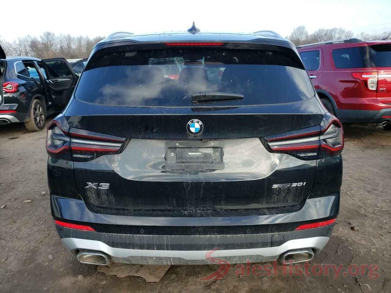 5UX43DP04N9N17261 2022 BMW X3