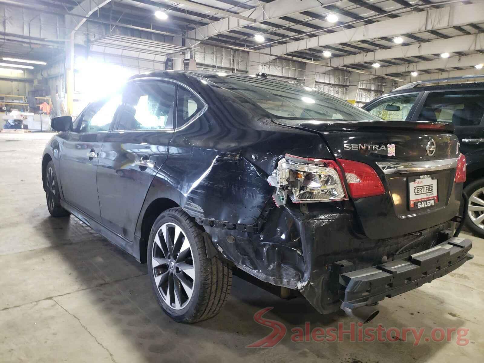 3N1AB7AP7KY284046 2019 NISSAN SENTRA