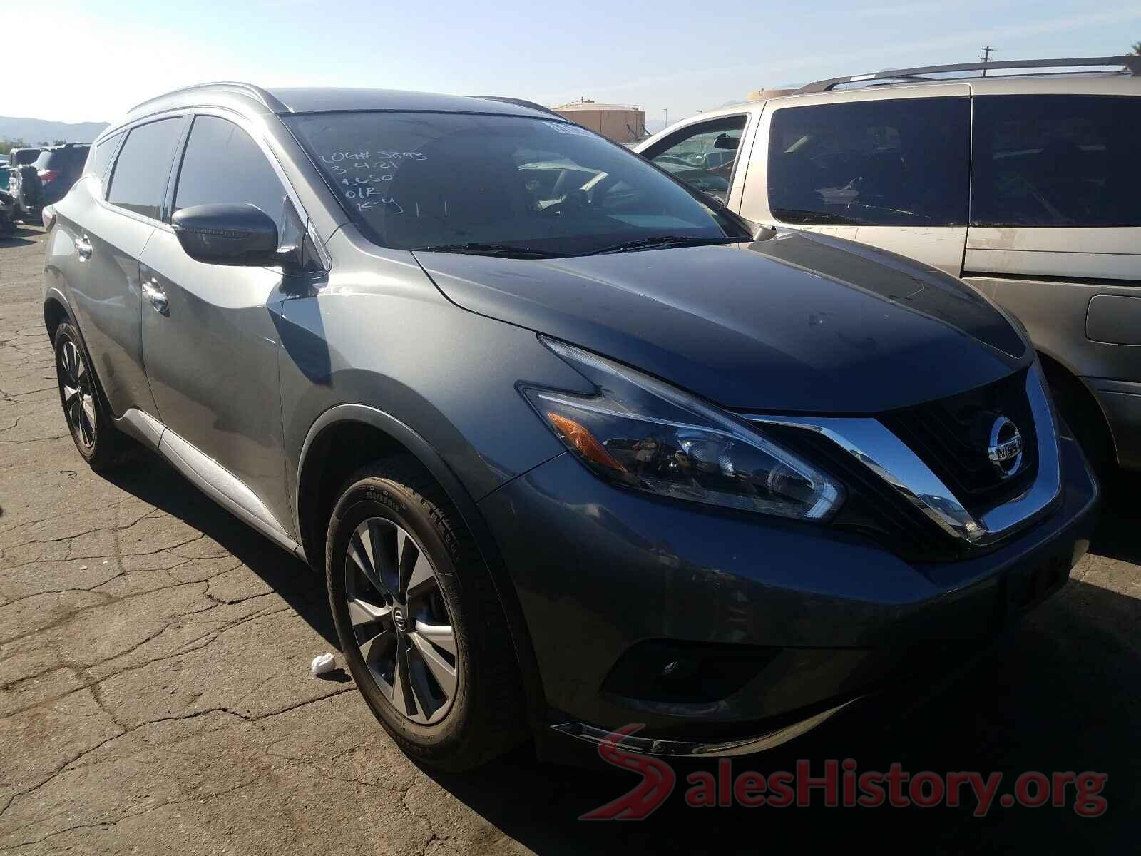 5N1AZ2MGXJN136018 2018 NISSAN MURANO