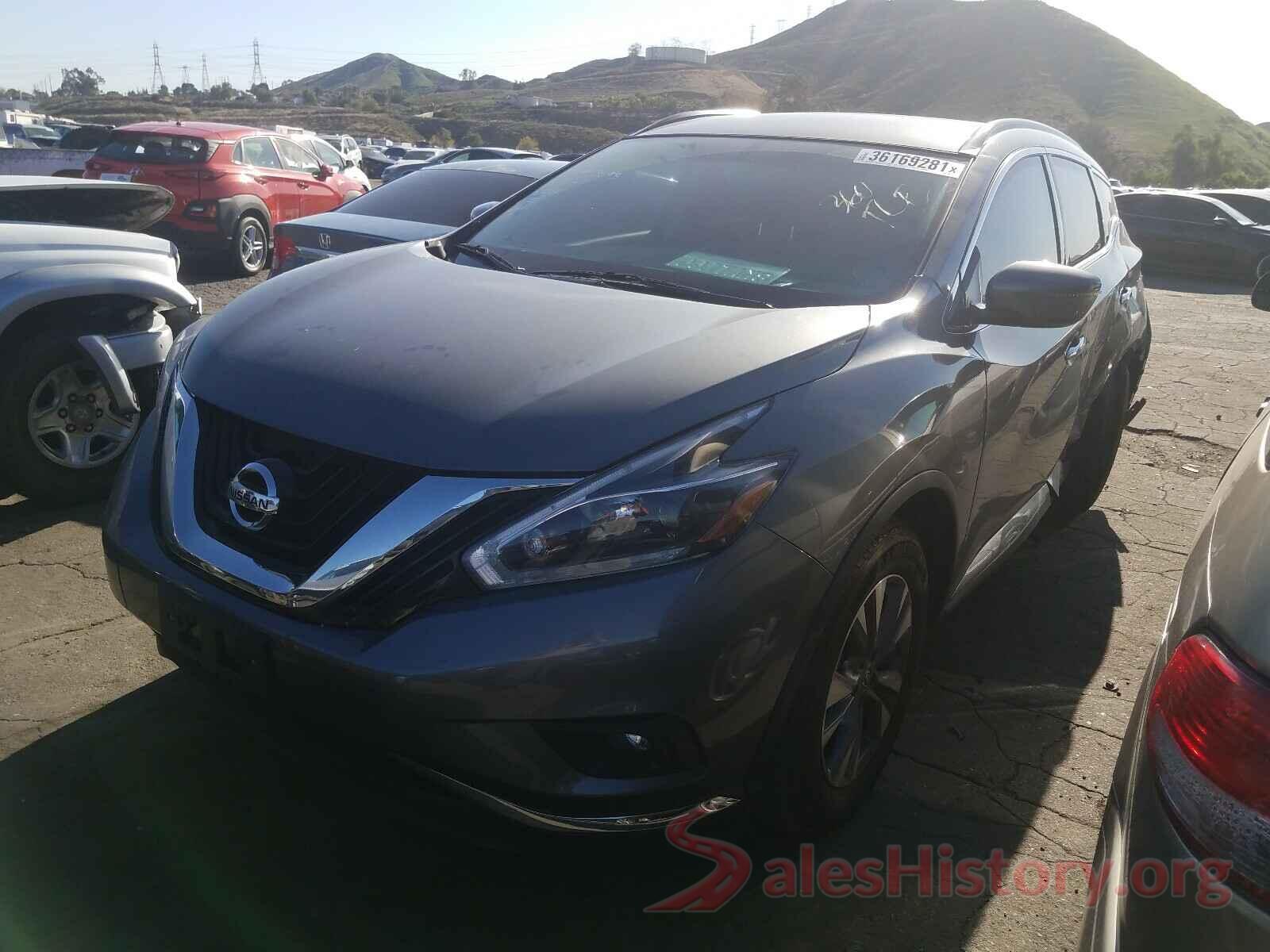 5N1AZ2MGXJN136018 2018 NISSAN MURANO