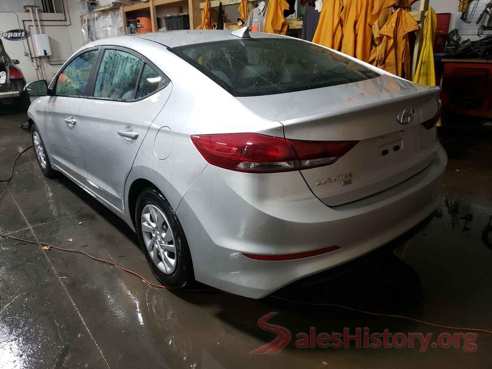 5NPD74LF5HH153864 2017 HYUNDAI ELANTRA