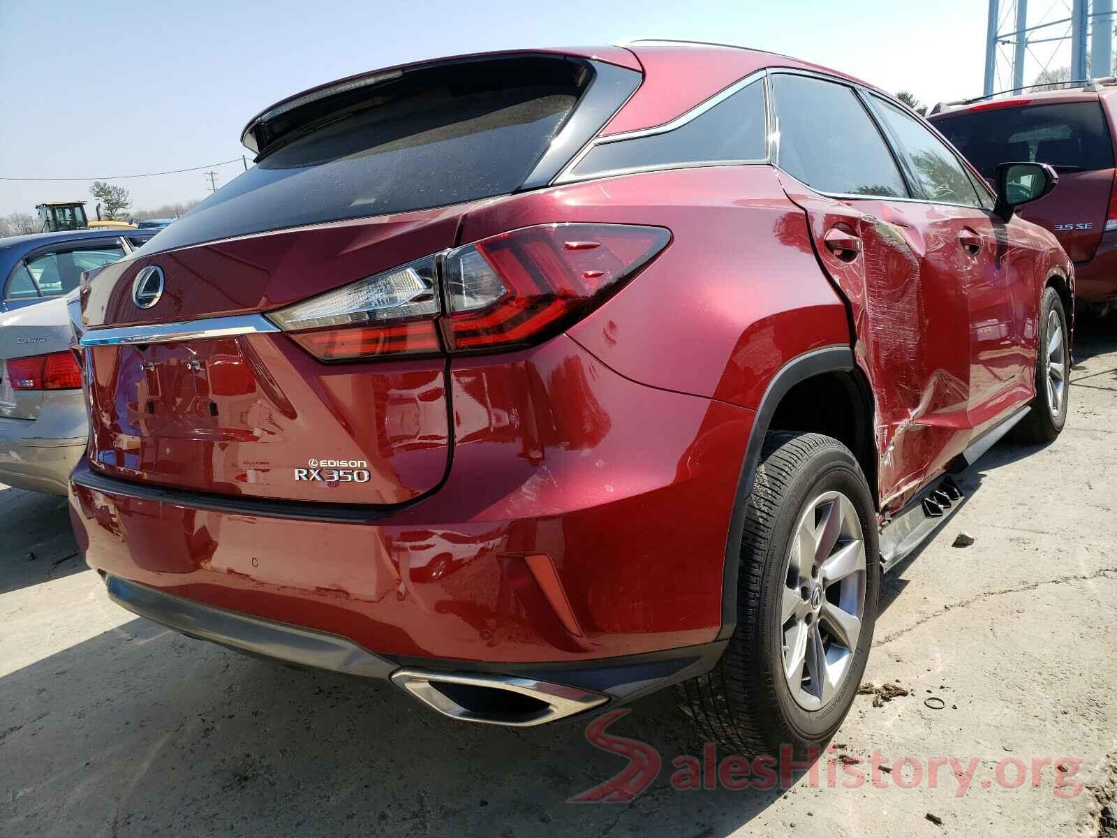 2T2BZMCAXKC193112 2019 LEXUS RX350