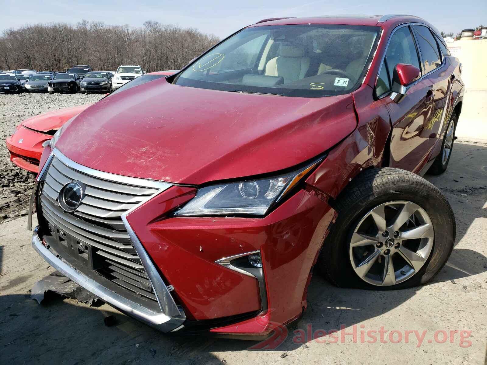 2T2BZMCAXKC193112 2019 LEXUS RX350