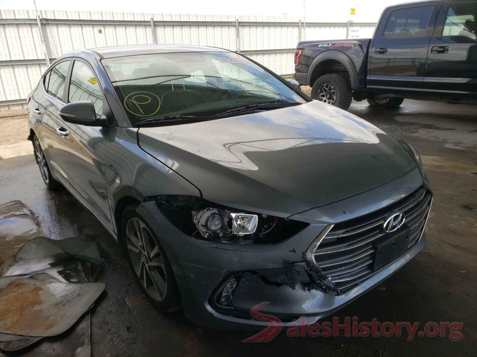 KMHD84LFXHU317026 2017 HYUNDAI ELANTRA