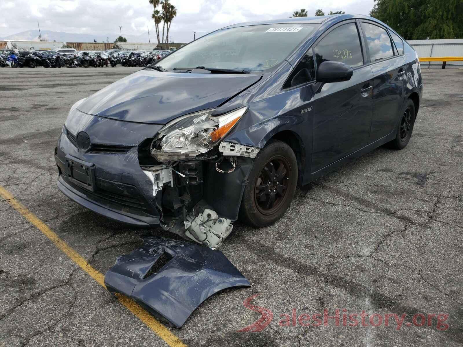 JTDKN3DU4F0459176 2015 TOYOTA PRIUS