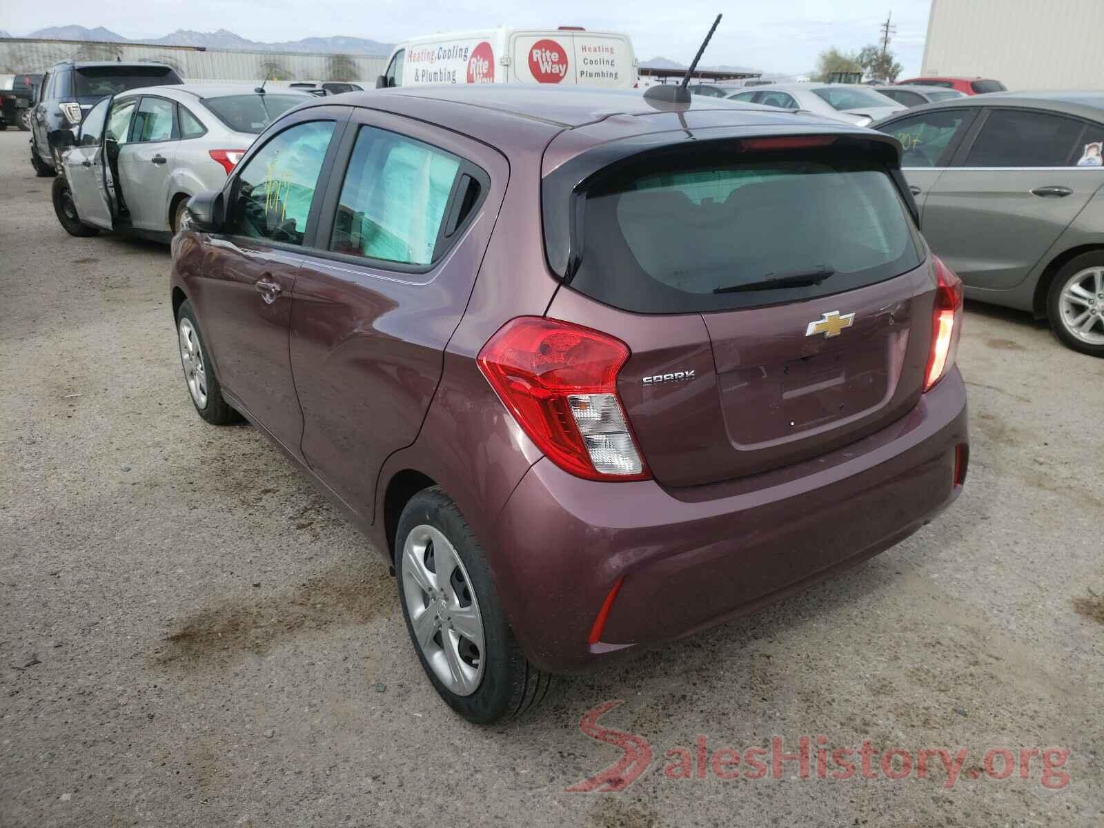 KL8CB6SA9LC407519 2020 CHEVROLET SPARK