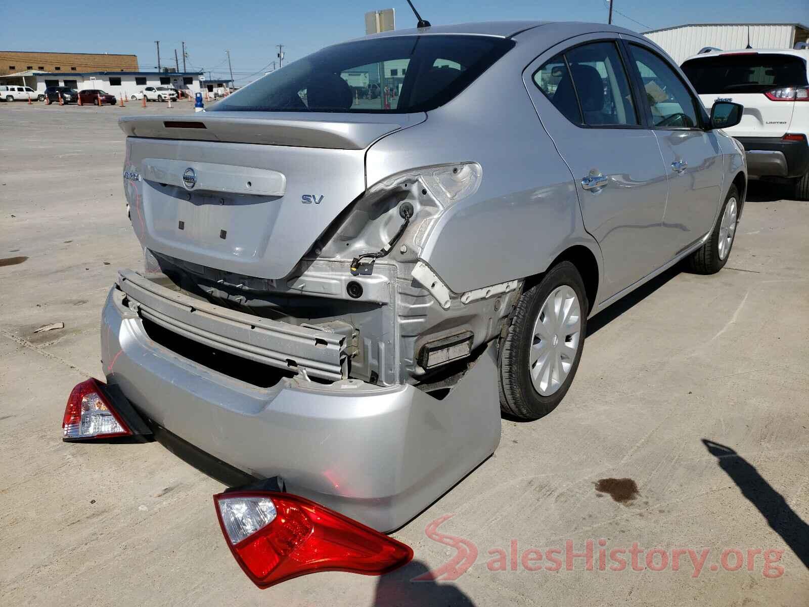 3N1CN7AP6KL856320 2019 NISSAN VERSA