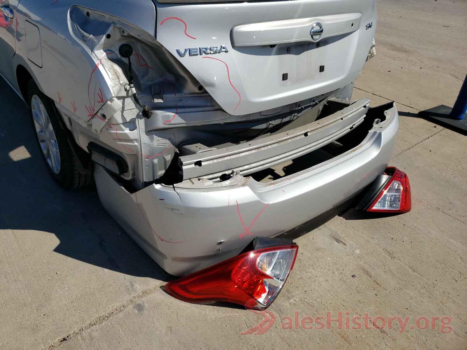 3N1CN7AP6KL856320 2019 NISSAN VERSA