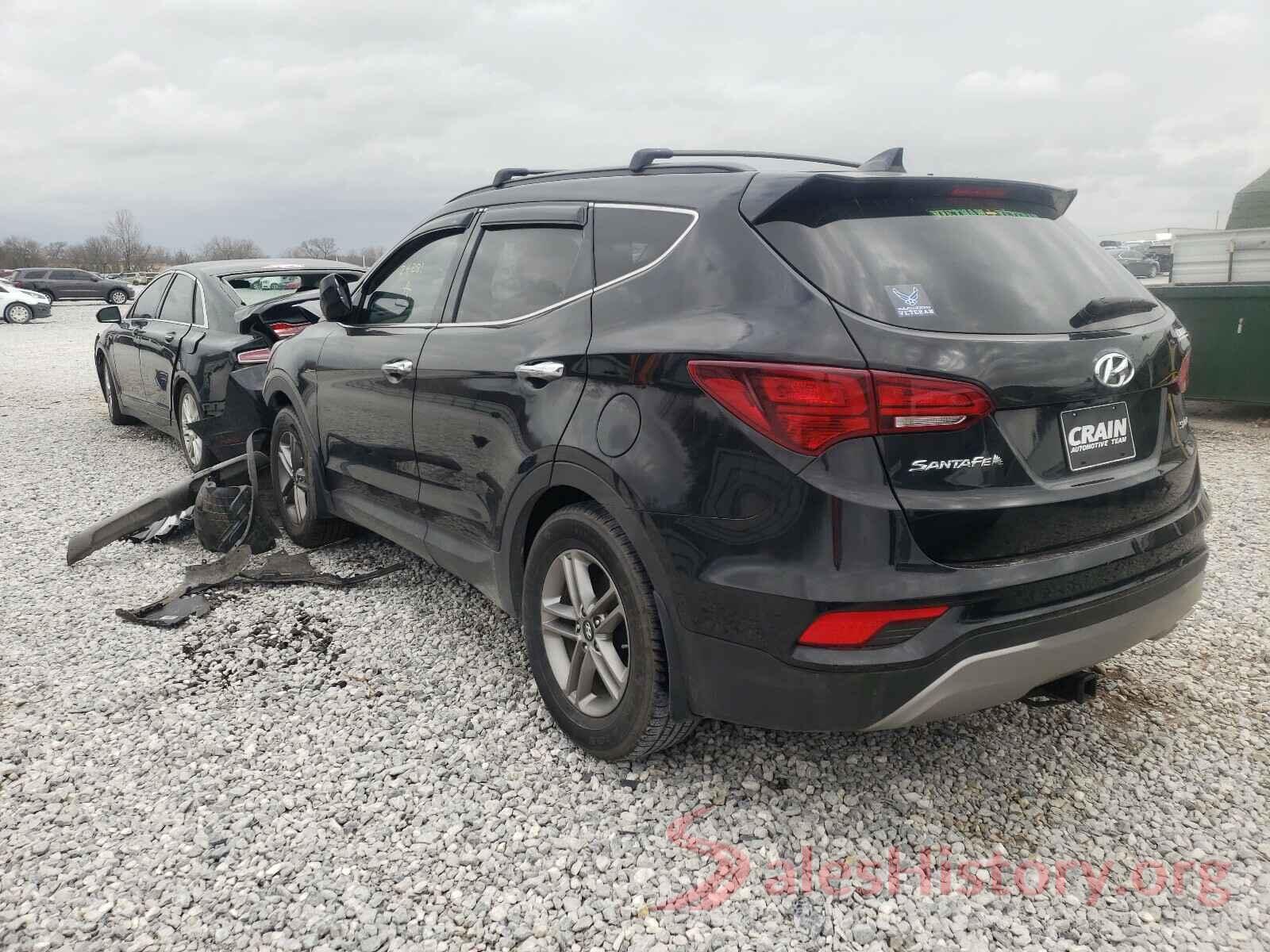 5NMZU3LB2HH034110 2017 HYUNDAI SANTA FE