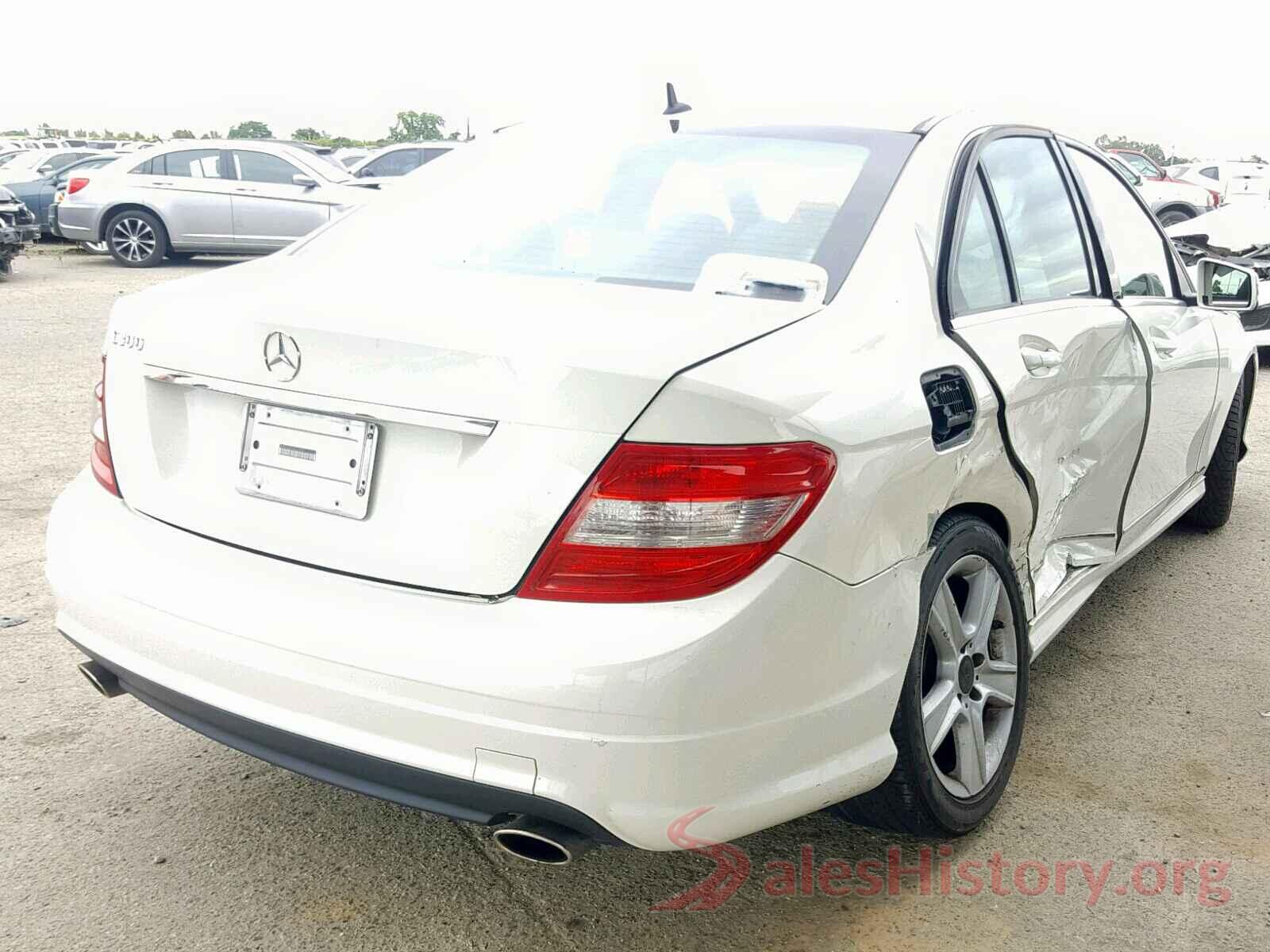 WDDGF5EB0AR110439 2010 MERCEDES-BENZ C CLASS