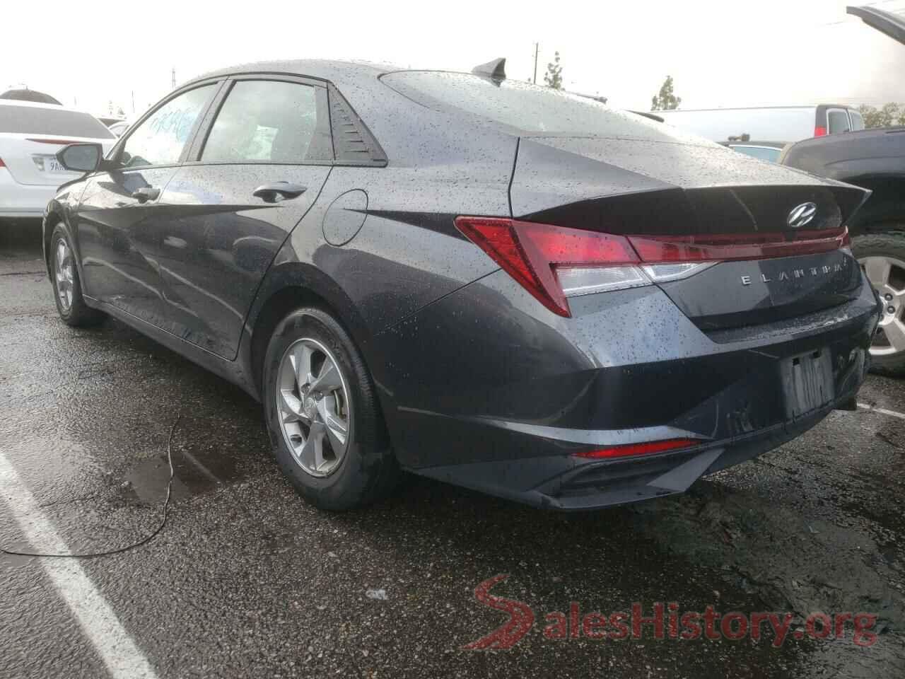 5NPLL4AG8MH040763 2021 HYUNDAI ELANTRA