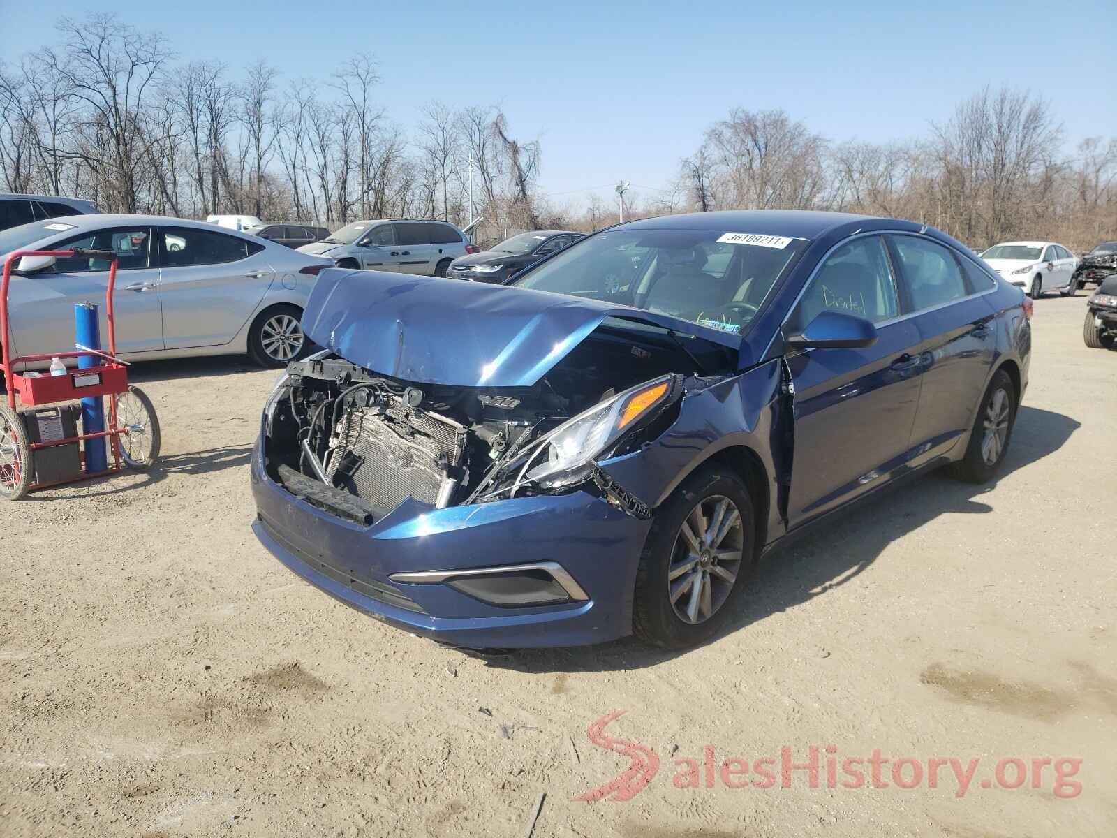 5NPE24AF3GH370365 2016 HYUNDAI SONATA