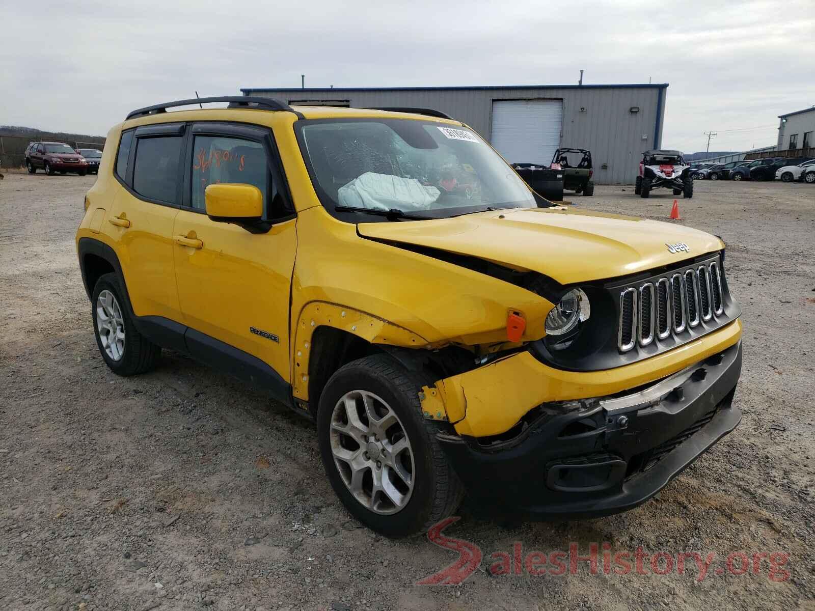 ZACCJBBT6GPE13249 2016 JEEP RENEGADE