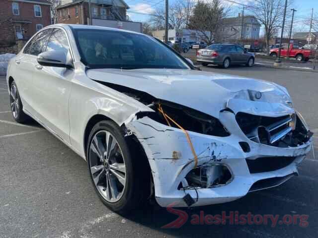 55SWF4JB2HU229078 2017 MERCEDES-BENZ C CLASS