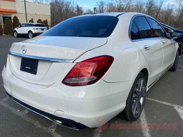 55SWF4JB2HU229078 2017 MERCEDES-BENZ C CLASS