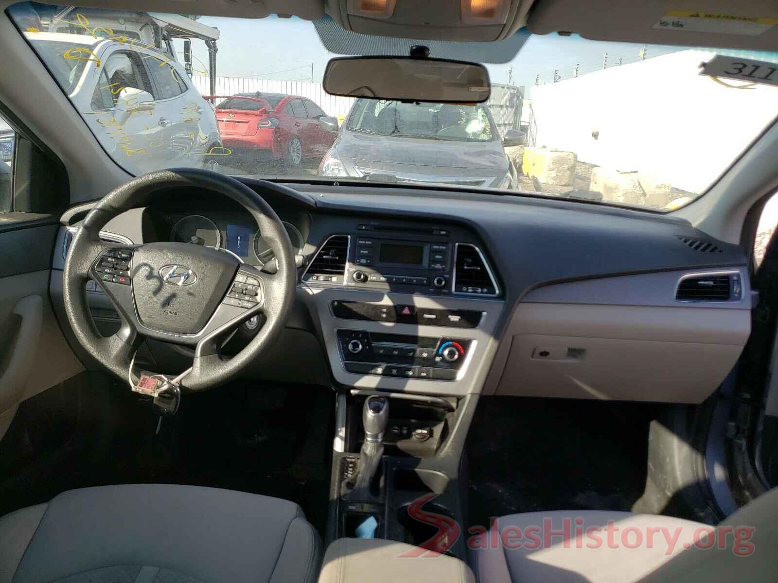 5NPE24AFXHH567972 2017 HYUNDAI SONATA