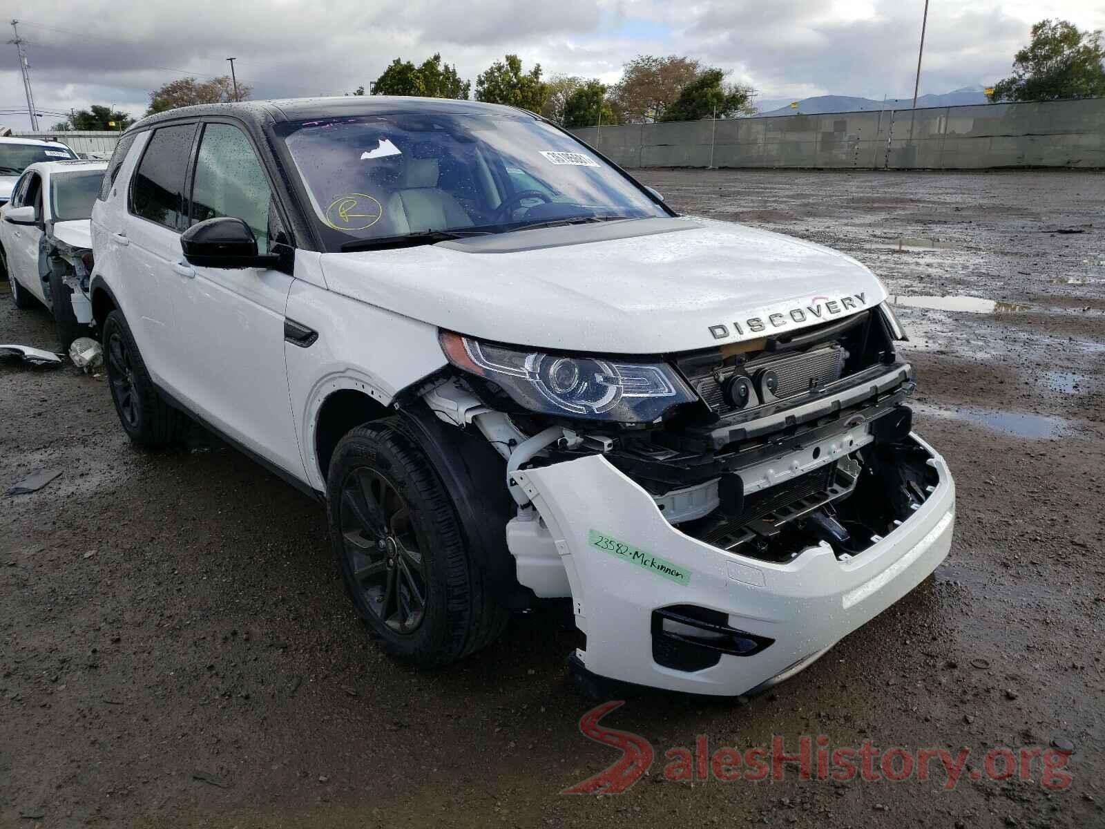 SALCR2FX3KH821366 2019 LAND ROVER DISCOVERY