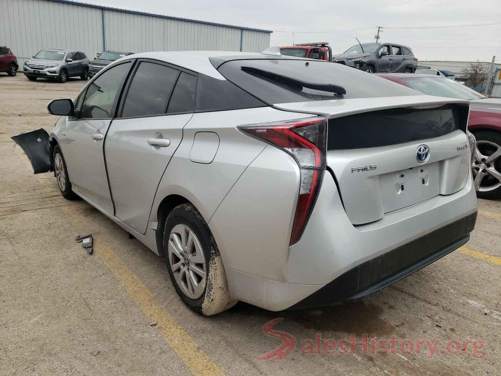 JTDKBRFUXG3021447 2016 TOYOTA PRIUS