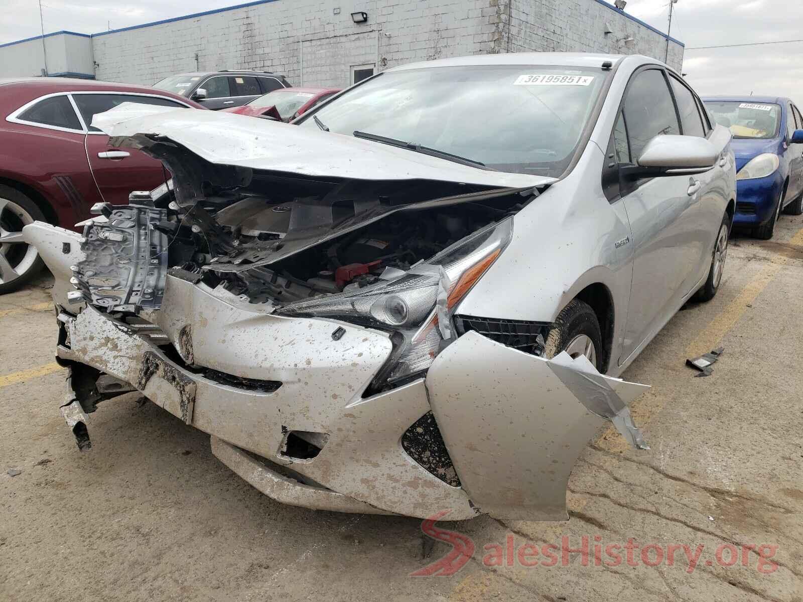 JTDKBRFUXG3021447 2016 TOYOTA PRIUS