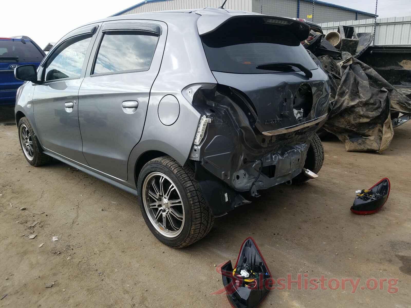 ML32A3HJ6KH013055 2019 MITSUBISHI MIRAGE