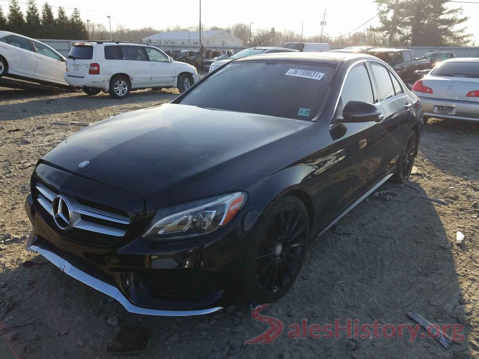 55SWF4JB2HU180013 2017 MERCEDES-BENZ C CLASS