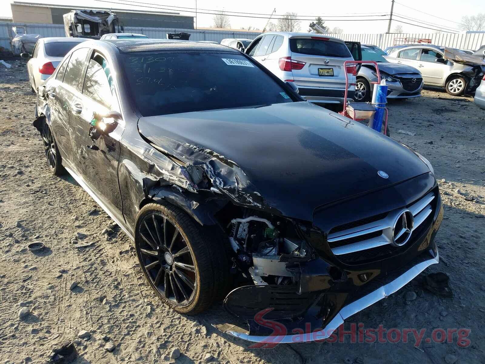 55SWF4JB2HU180013 2017 MERCEDES-BENZ C CLASS