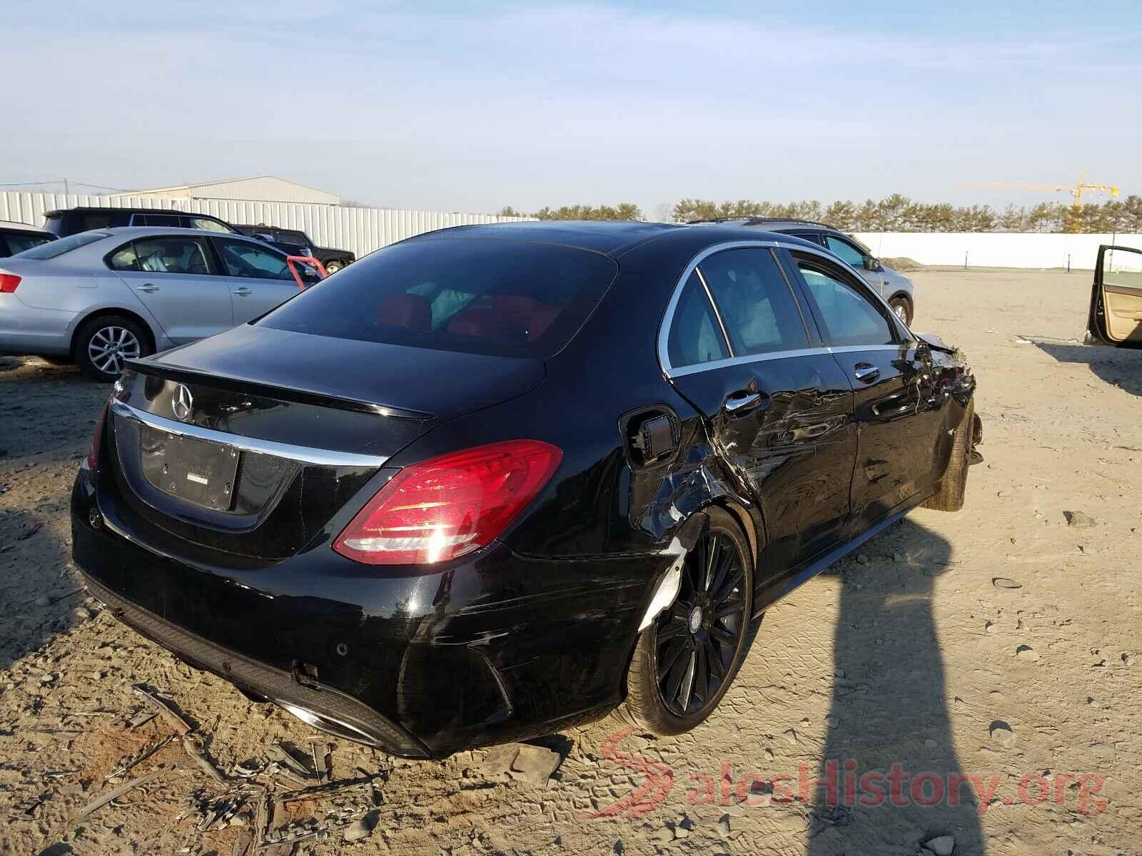 55SWF4JB2HU180013 2017 MERCEDES-BENZ C CLASS