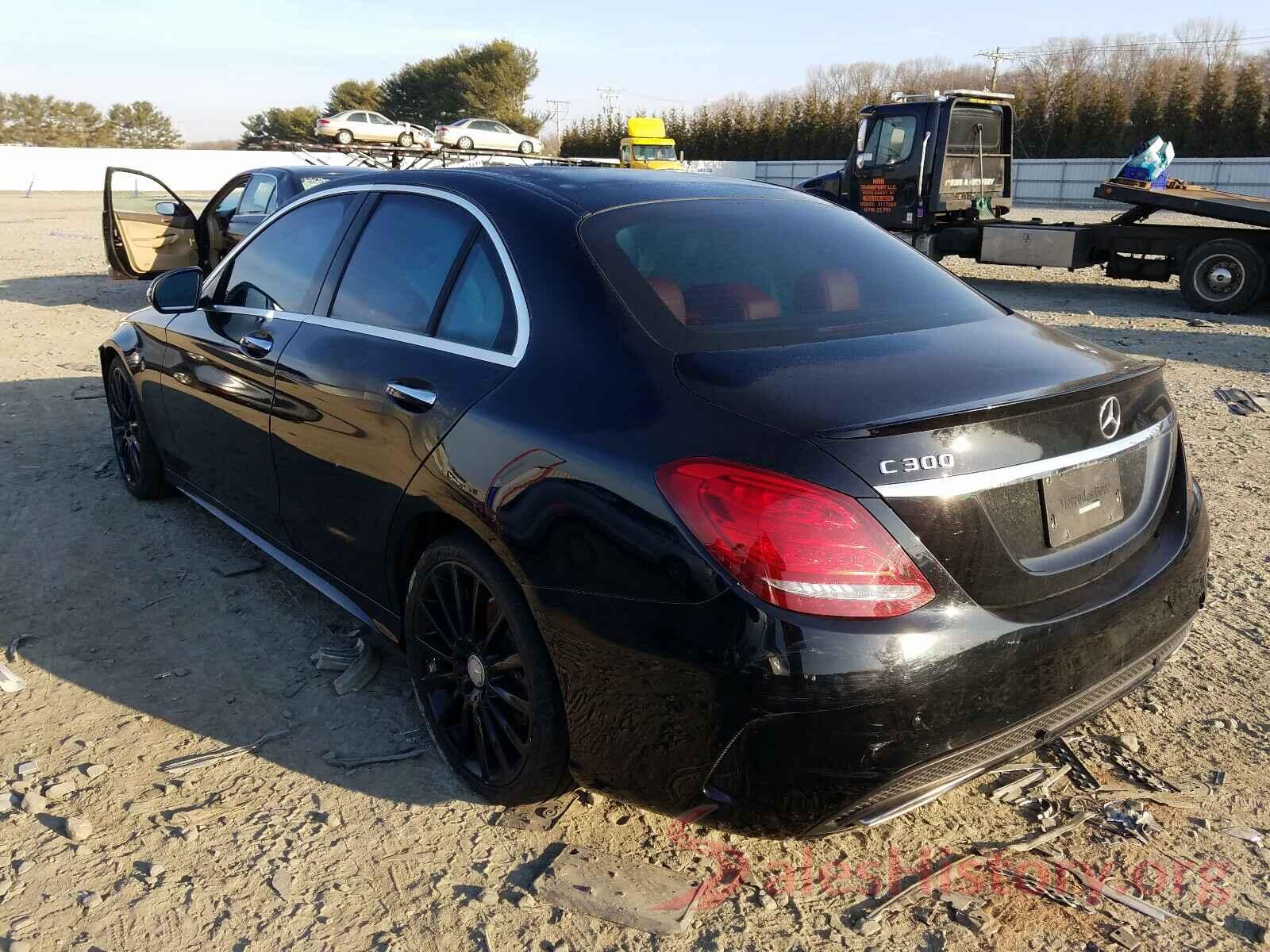 55SWF4JB2HU180013 2017 MERCEDES-BENZ C CLASS