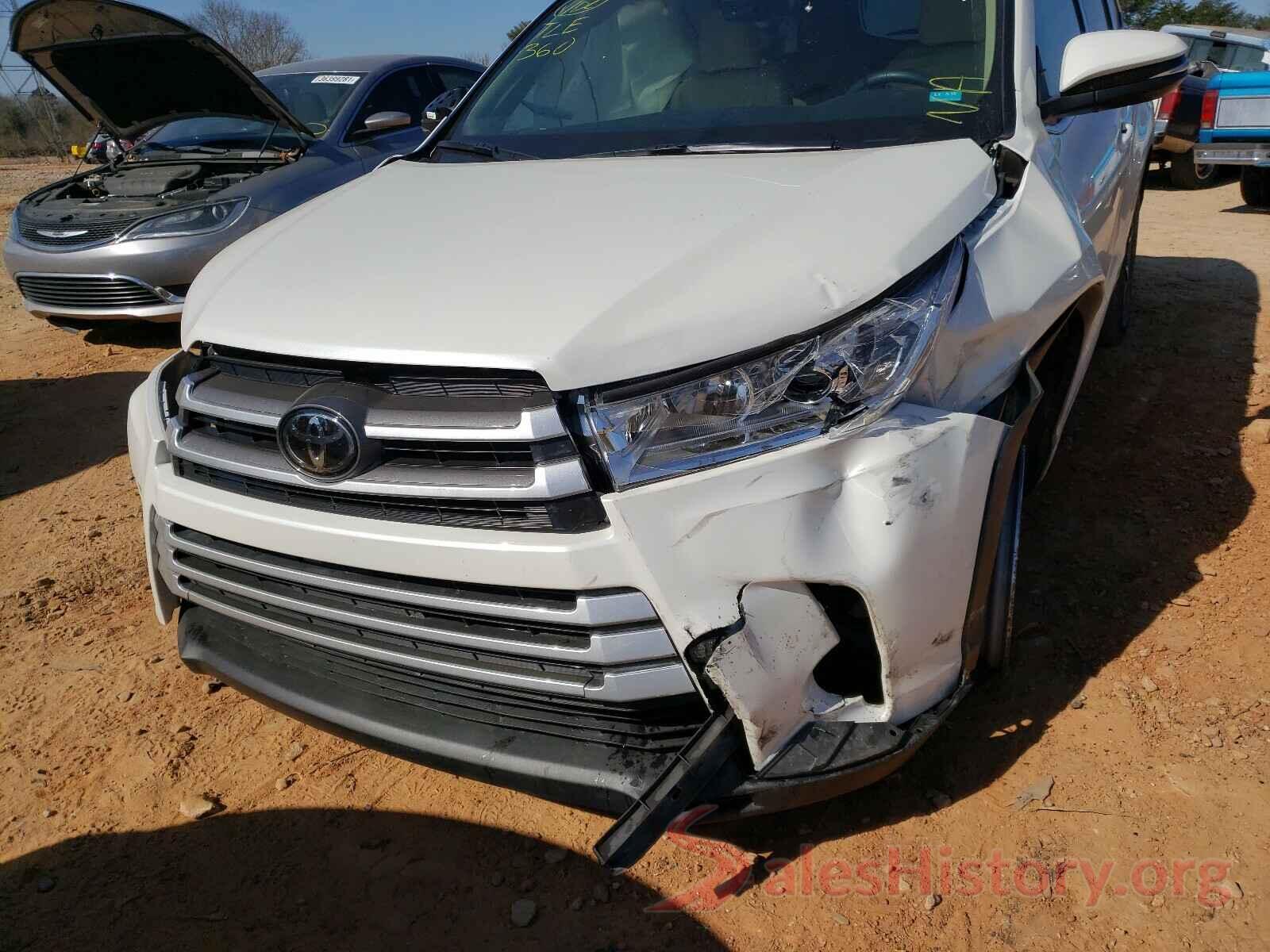 5TDKZRFH1JS547681 2018 TOYOTA HIGHLANDER