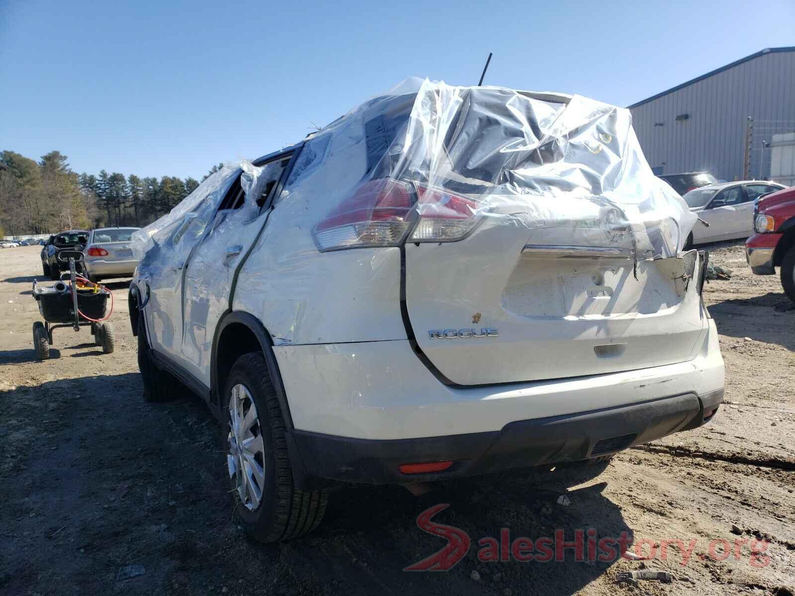 KNMAT2MV3GP639536 2016 NISSAN ROGUE