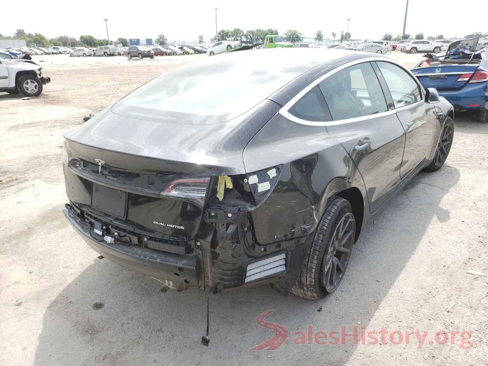 5YJ3E1EB0KF197237 2019 TESLA MODEL 3