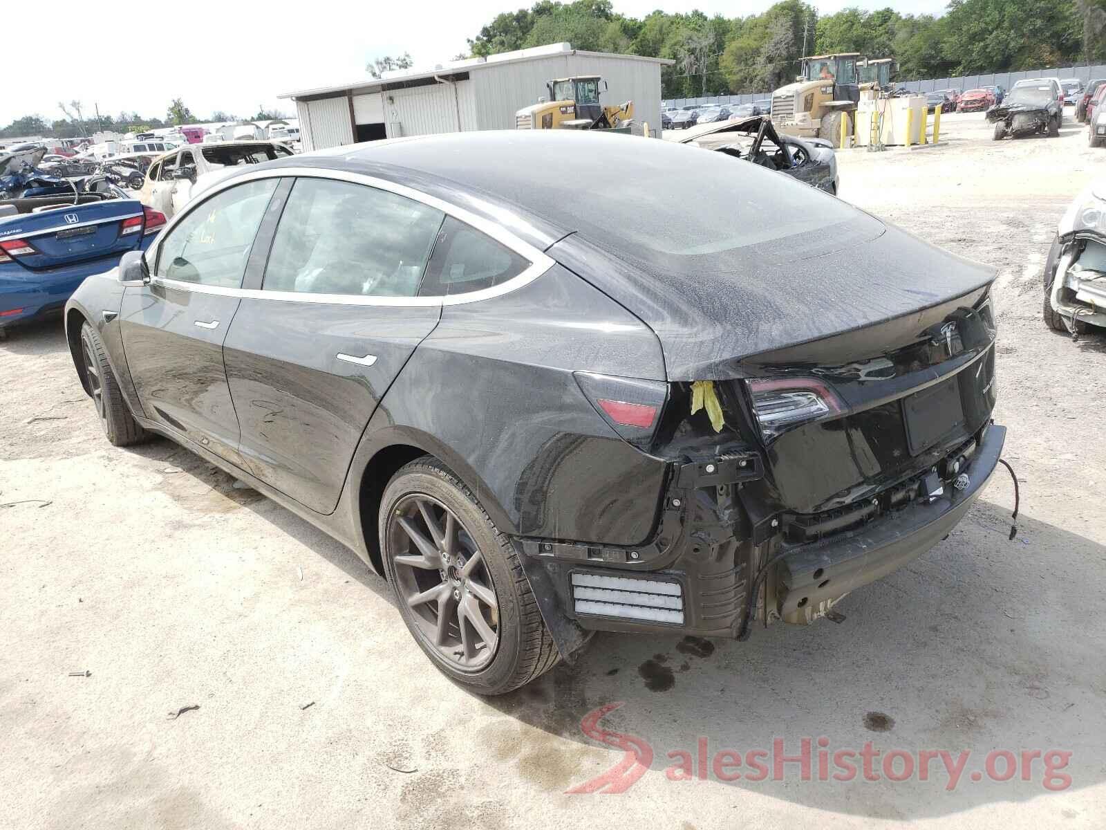 5YJ3E1EB0KF197237 2019 TESLA MODEL 3