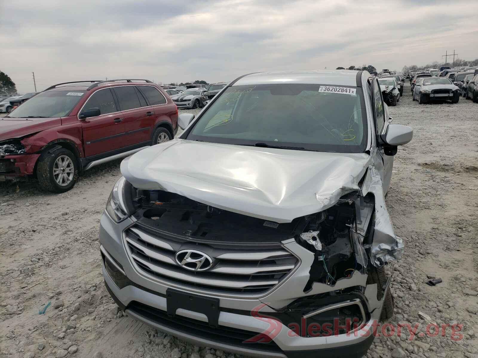 5XYZT3LB3HG433444 2017 HYUNDAI SANTA FE