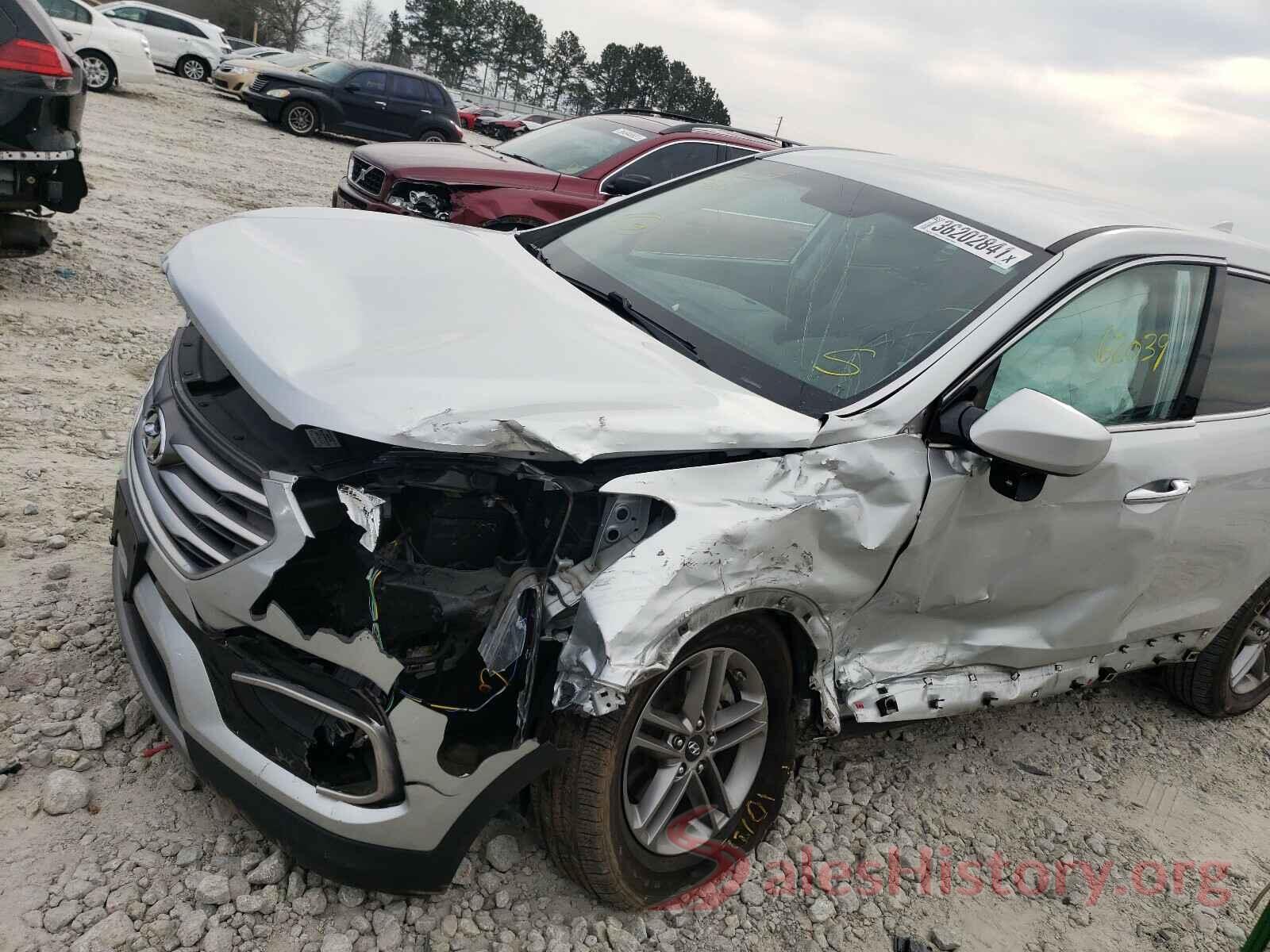 5XYZT3LB3HG433444 2017 HYUNDAI SANTA FE