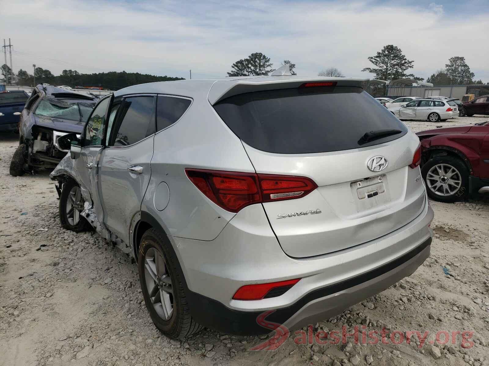 5XYZT3LB3HG433444 2017 HYUNDAI SANTA FE