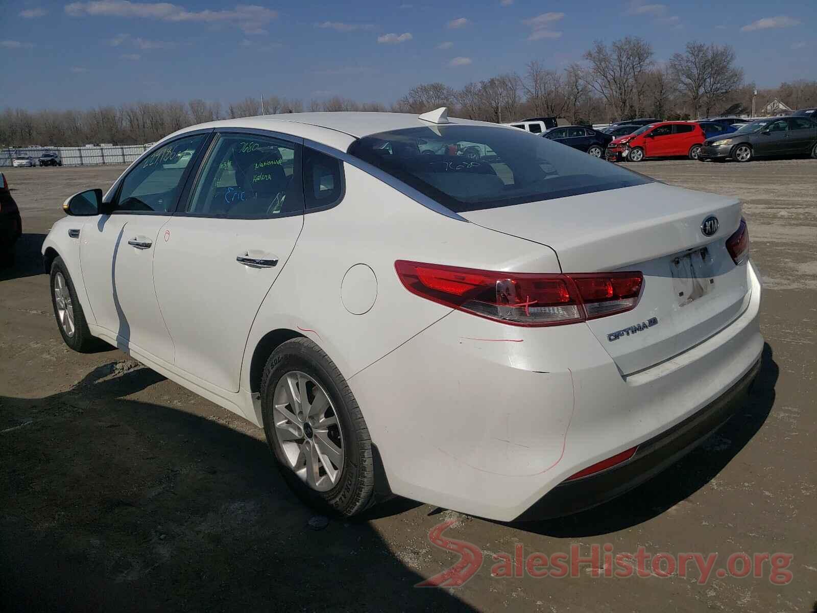 KNAGT4L36G5106997 2016 KIA OPTIMA