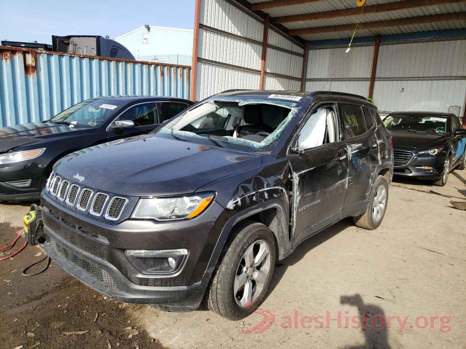 3C4NJDBB1HT693393 2017 JEEP COMPASS