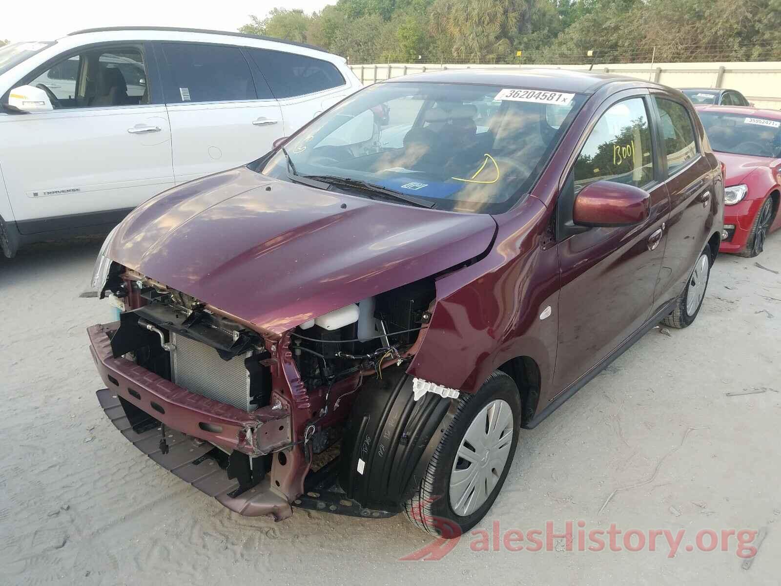 ML32A3HJ7LH005953 2020 MITSUBISHI MIRAGE