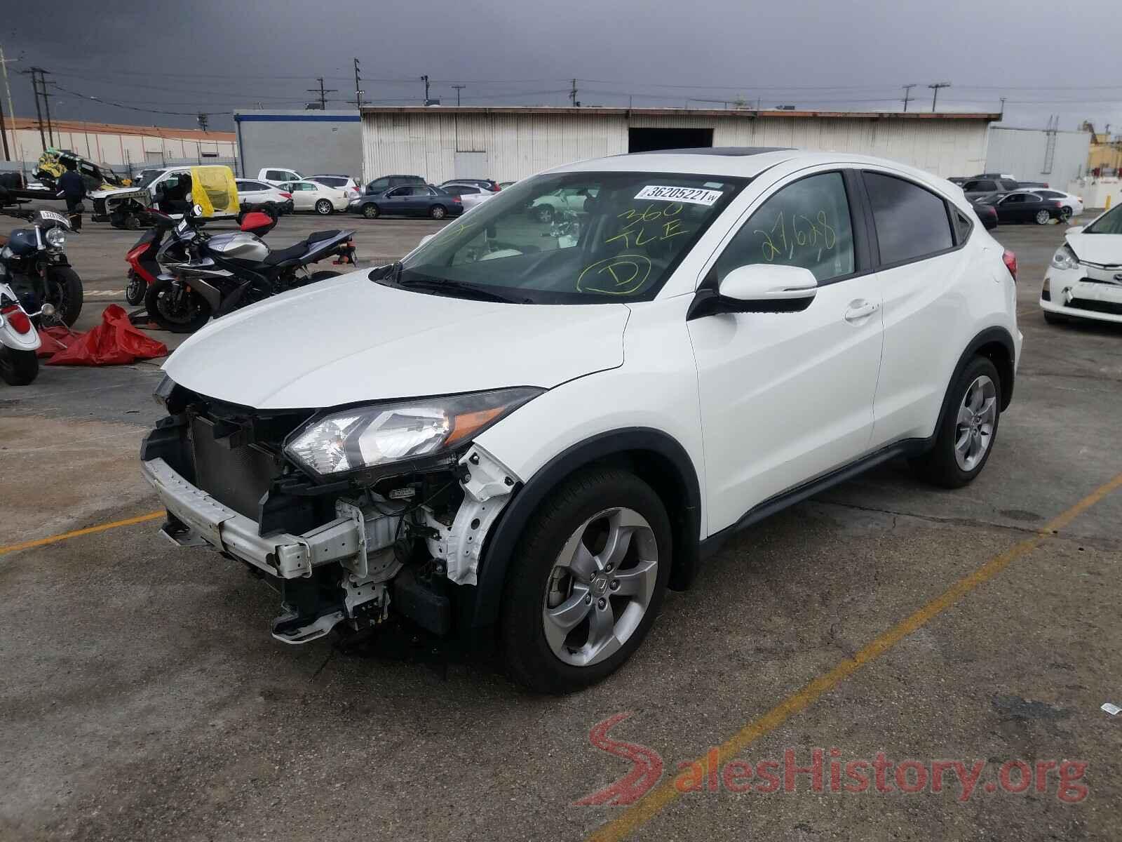 3CZRU5H53GM751023 2016 HONDA HR-V